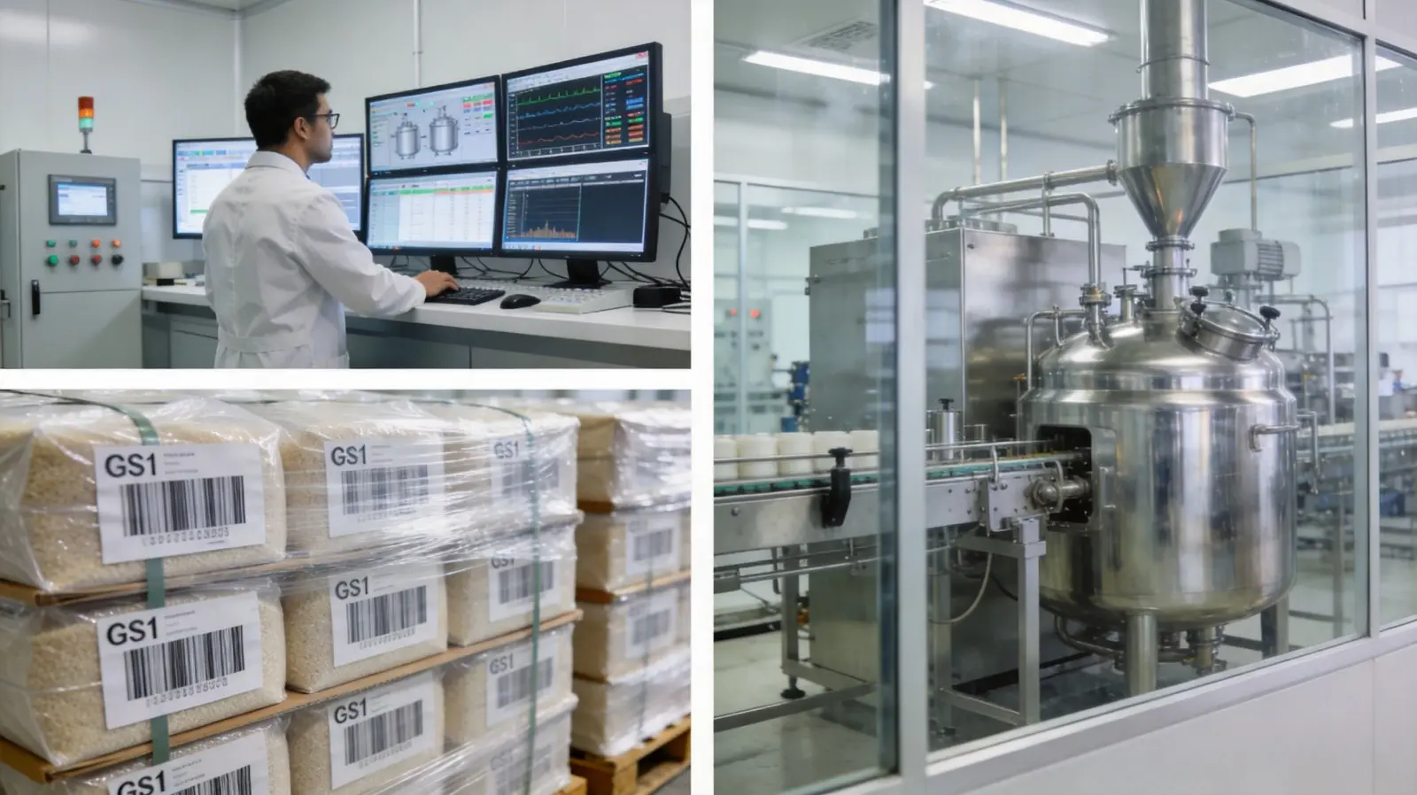 Operasi industri sistem keterlacakan batch gelatin tingkat farmasi