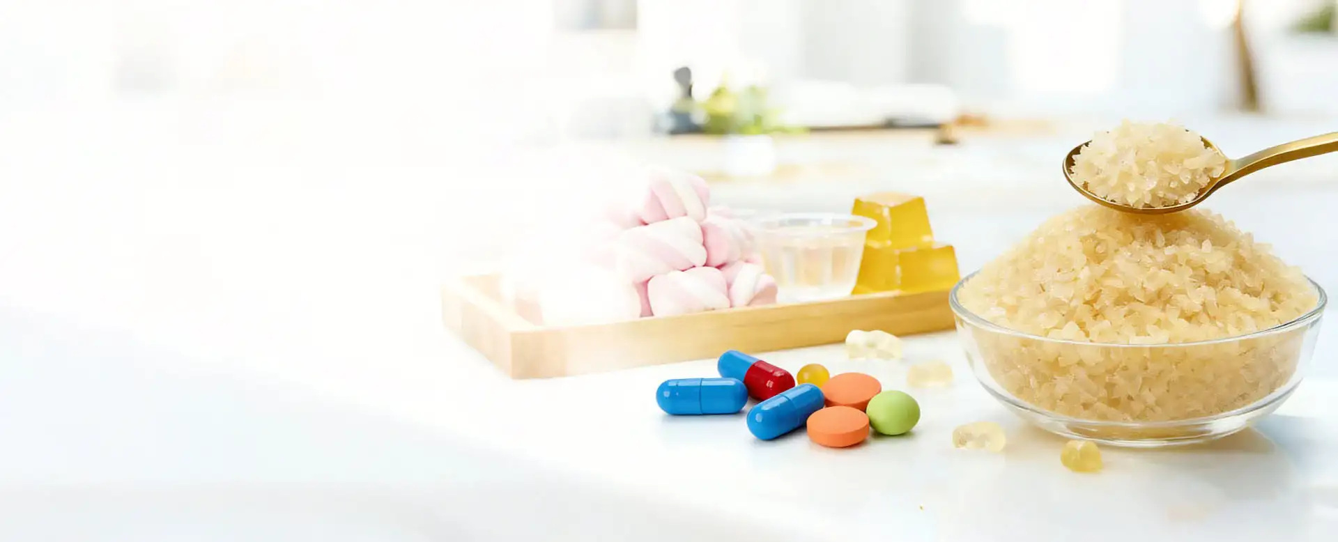 Collagen & Gelatin Background